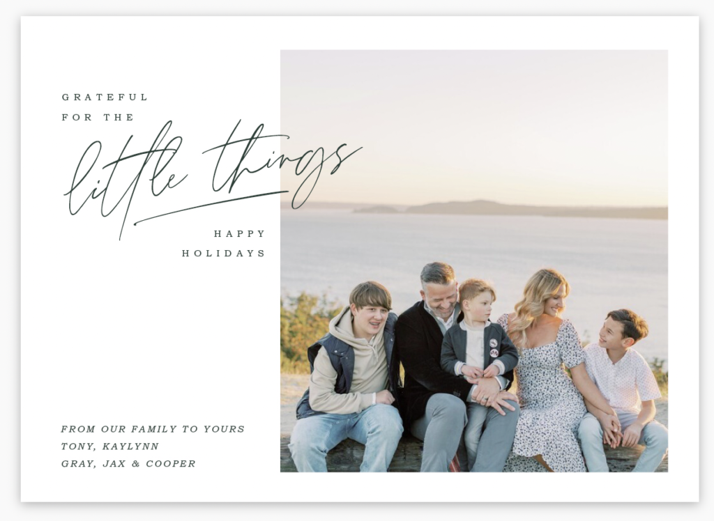 blended family holiday